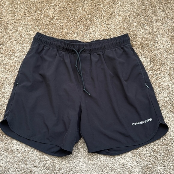 Gymreapers Black Men’s Training Gym Athletic Lined Shorts - Picture 1 of 11
